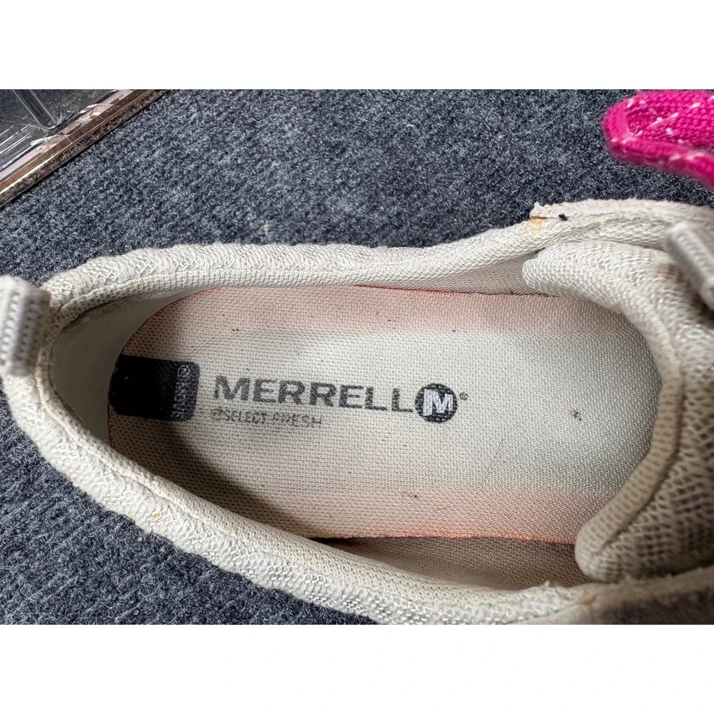 Merrell Corrander Womens 9 Tan Pink Performance Hiking Shoes J55000 Low Top